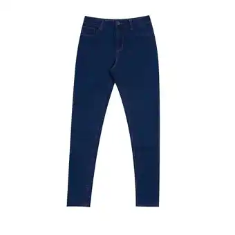 Tottus Jean skinny mujer 30 azul oferta