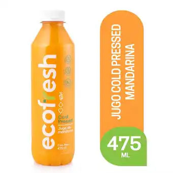 Tottus Jugo cold pressed mandarina 475 ml oferta
