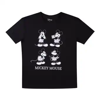 Tottus Polo oversize mickey mujer m negro oferta