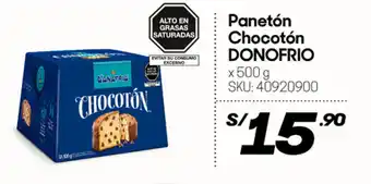 Hiperbodega Precio Uno Panetón chocotón DONOFRIO oferta