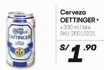 Cerveza OETTINGER