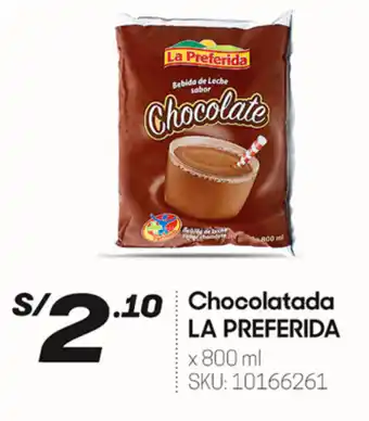 Hiperbodega Precio Uno Chocolatada LA PREFERIDA oferta