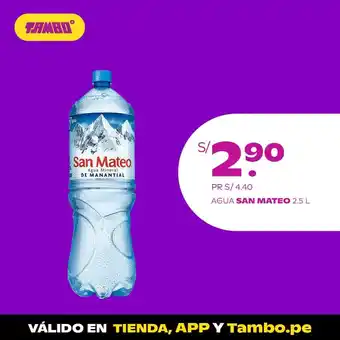 San Mateo Agua 2.5 L
