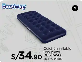 Tottus Colchón Inflable Una Plaza oferta