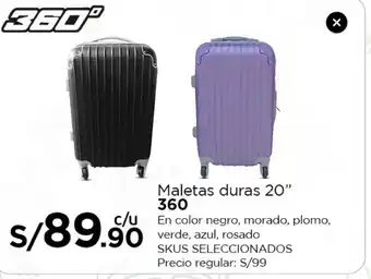 Tottus Maletas Duras 20 oferta