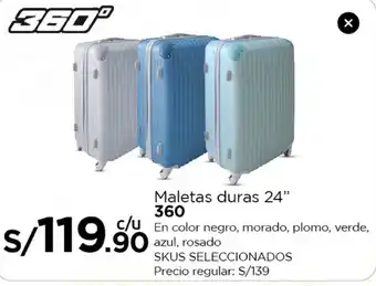 Tottus Maletas Duras 24 oferta