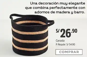 Plaza Vea Canasta oferta