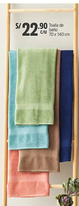 Plaza Vea Toalla De Baño oferta