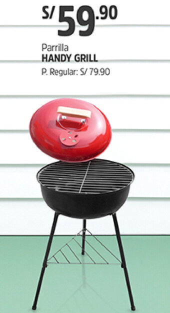 Plaza Vea Parrilla Handy Grill oferta