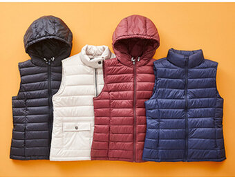 Plaza Vea Chaleco Nylon Damas oferta