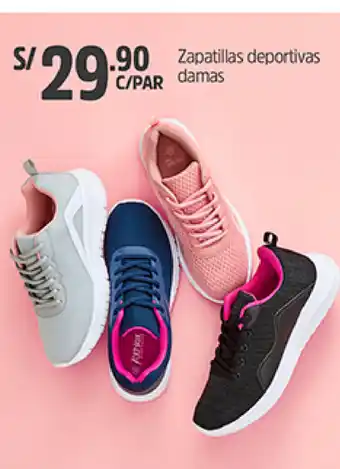 Plaza Vea Zapatillas Deportivas Damas oferta