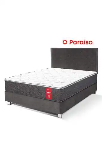 Tiendas EFE Juego de dormitorio paraiso super star 1.5 plz. - acero oferta