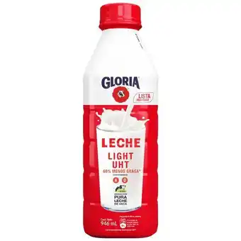 Vivanda Leche uht gloria botella 946ml oferta