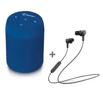 Hiraoka Parlante portátil miray pmbt-49a + audífono bluetooth miray am-16bt-n oferta
