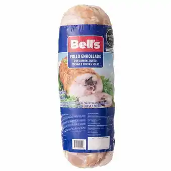 Vivanda Enrollado de pollo bell's con jamón, queso tocino y frutas secas 1.3kg oferta