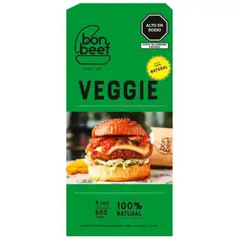 Vivanda Hamburguesa veggie bon beef caja 600g oferta