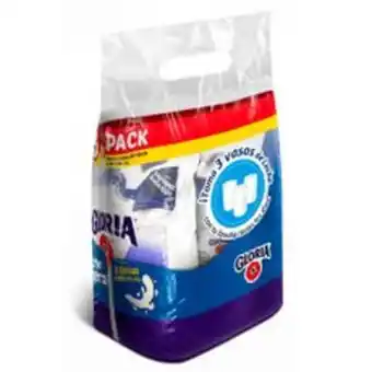 Metro Leche entera uht gloria tripack 900 ml c/u oferta