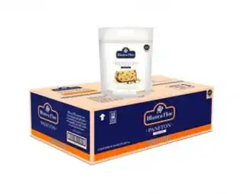 Freshmart Caja de panetón blanca flor - 6 bolsa de 900g - pack oferta