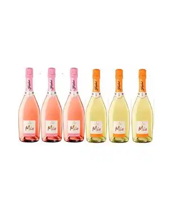 Sumon Licores Espumante freixenet mia moscato 750ml x3 + freixenet mia rose 750ml x3 oferta