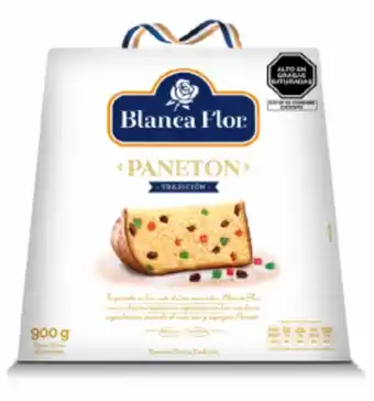 Freshmart Panetón blanca flor - caja 900 gr - unidad oferta