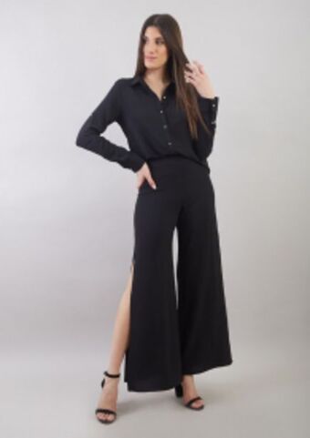 Michelle Belau Blusa manga larga oferta