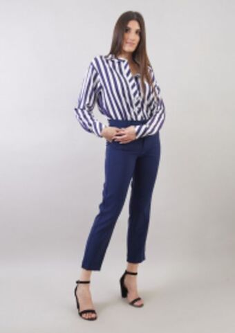 Michelle Belau Blusa manga larga oferta