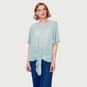 Fina Perú Blusa giorgia verde oferta