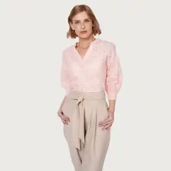 Fina Perú Blusa gunter rosado oferta