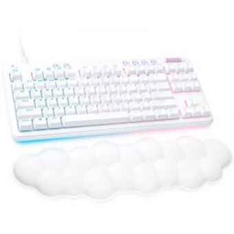 Phantom Logitech g713 tkl aurora teclado mecánico rgb táctil - blanco oferta