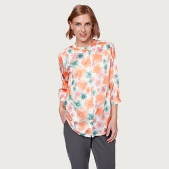 Fina Perú Blusa gise print oferta