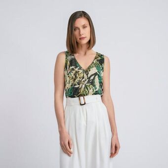 Fina Perú Blusa jimena print oferta