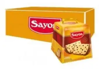 Freshmart Caja de panetón sayón - 6 caja de 850g - pack oferta