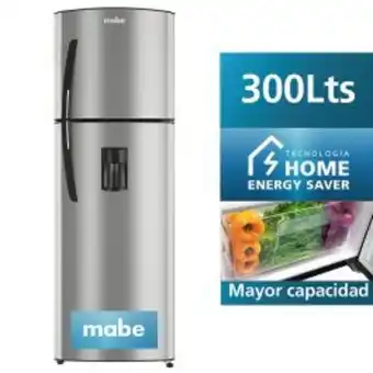 Carsa Refrigeradora mabe 300l rma305fbpu inox oferta