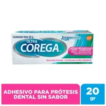 Mifarma Crema adhesiva corega ultra sin sabor - tubo 20g oferta