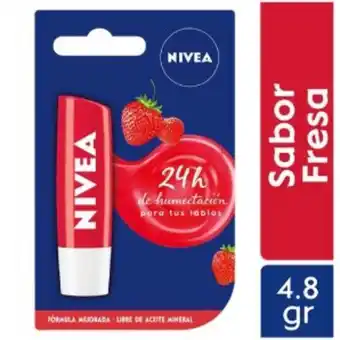 Mifarma Protector labial morango fresa shine nivea - unidad 1 un oferta