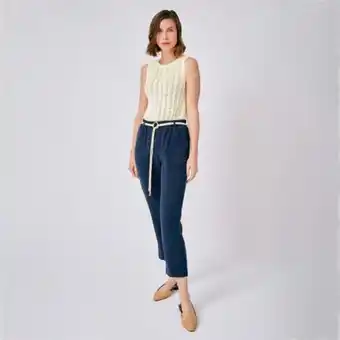 Fina Perú Pantalon begonia azul oferta