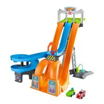 Tai Loy Fisher-price little people gran pista de carreras de hot wheels oferta
