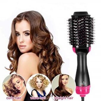 Linio Cepillo secador cabello alisador rizador... oferta