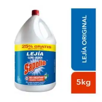 Freshmart Lejía sapolio original - envase 5kg - unidad oferta