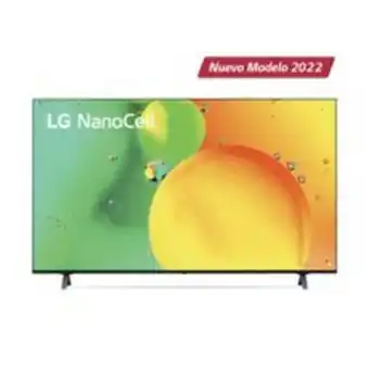 Metro Nanocell lg tv 55" 4k thinq ai 55nano75 2022 oferta