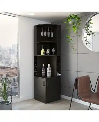 Tiendas EFE Mueble bar esquinero kava - wengue oferta