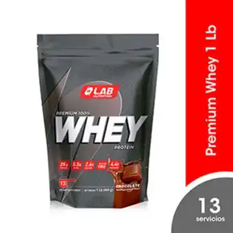 Mifarma Whey protein premium chocolate lab nutrition polvo para solución oral oferta