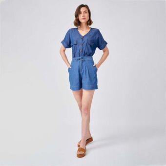Fina Perú Short isla celeste oferta