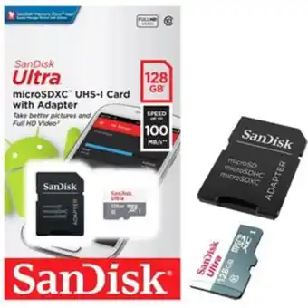 Linio Memoria micro sd sandisk ultra 128 gb oferta