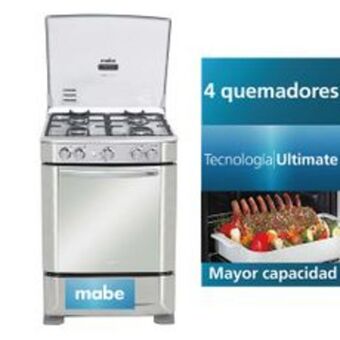Metro Mabe cocina de pie cmp6030fx0 4 quemadores oferta