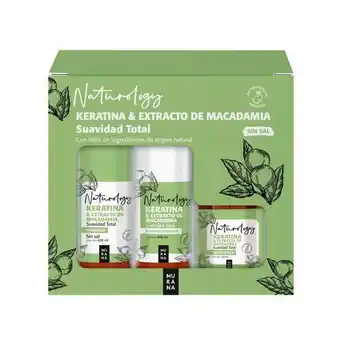 Tottus Pack murana shampoo +acondicionador + mascarilla keratina 400 ml - pack oferta