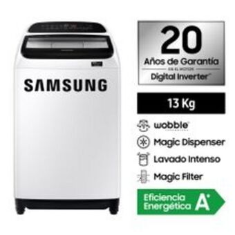 Metro Lavadora 13kg samsung wa13t5260bw wobble oferta