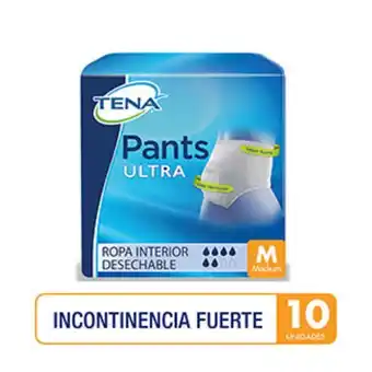 Mifarma Ropa interior desechable tena pants ultra plus unisex talla m - bolsa 10 un oferta