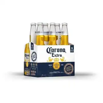Tottus Six pack cerveza corona extra 355 ml - six pack oferta