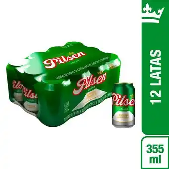 Tottus Twelve pack cerveza pilsen 355 ml - twelve pack oferta